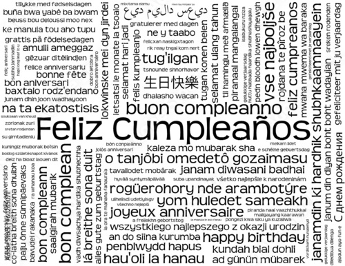 carta de cumpleaños