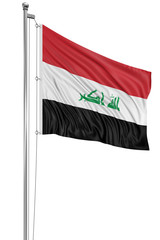 3D Iraqi flag