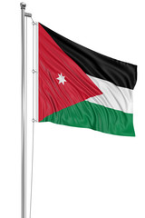 3D Jordan flag