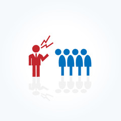 ビジネスマン　叱る　　