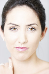 Fototapeta premium Woman in beauty style pose