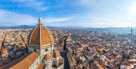 Fototapeten Kathedrale Santa Maria del Fiore in Florenz, Italien © Sergii Figurnyi