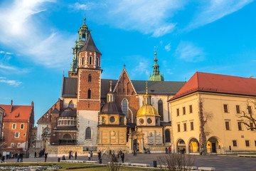 Poland, Wawel Cathedral  complex in Krakow