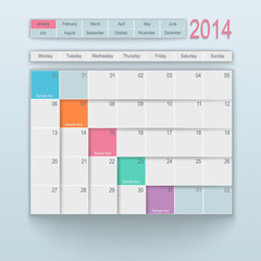 Calendar design