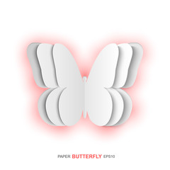 Paper Cut Out Butterfly