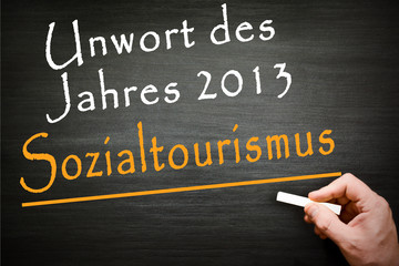 Unwort des Jahres Sozialtourismus