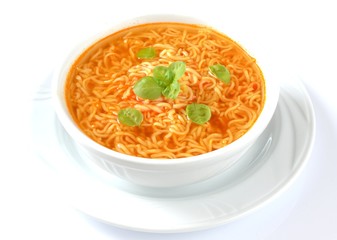 tomato soup with noodles