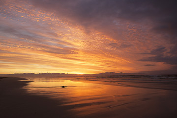 sunrise on the beach