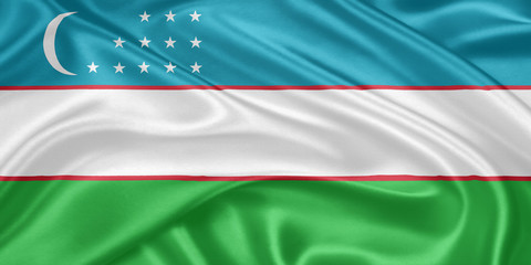flag of Uzbekistan