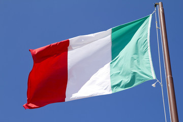 Naklejka na ściany i meble Flag of Italy