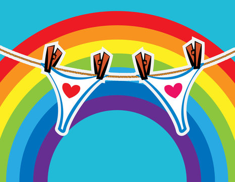Pants in hearts