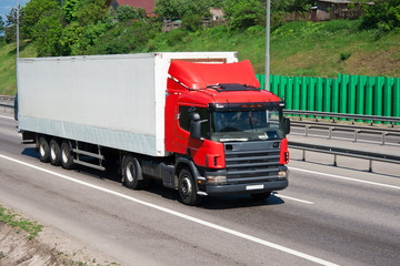 Truck on highway - 60271694