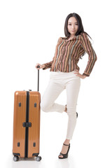 Fototapeta premium woman travel