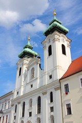 Fototapeta na wymiar Gyor, Hungary - cathedral