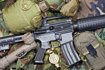 weapons and military equipment