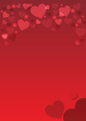 Red Valentine Background