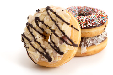Bunte Donuts