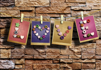 Love word vintage style.