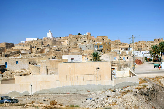 Center of Tamezret in Tunisia