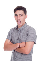 Obraz premium young man in studio