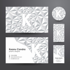 Fototapeta premium Business card template