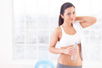 She is always in good shape.