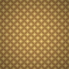 Wallpaper with beige pattern