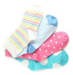 Socks isolated on white