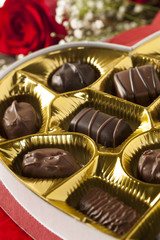 Box of Gourmet Chocolates for Valentine's Day