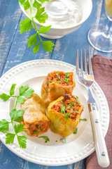 Stuffed peppers