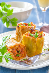 Stuffed peppers