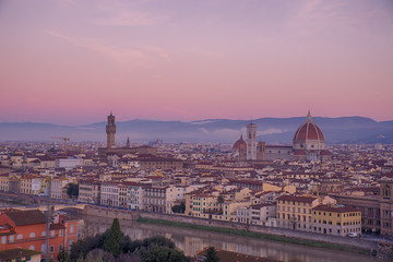 Fototapeta na wymiar Pejzaż z Florencji