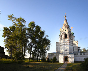 Fototapeta na wymiar Orthodox Church in Russia, summer, travel