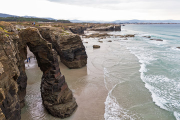 Playa de Las Catedrales © Siur