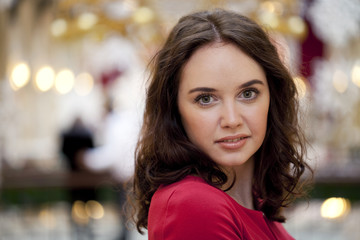 Obraz premium Portrait of beautiful woman
