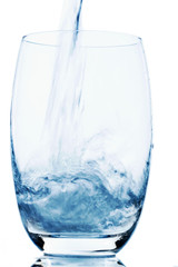 Glas mit Wasser
