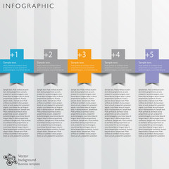 Infographic Vector Background Plus