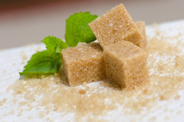 Brown sugar cubes