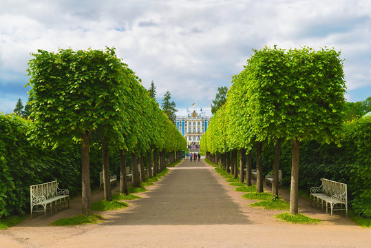 Tsarskoe Selo near St. Petersburg, Russia