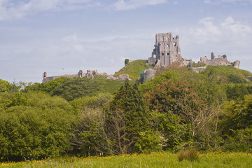 Fototapeta premium Corfe Castle
