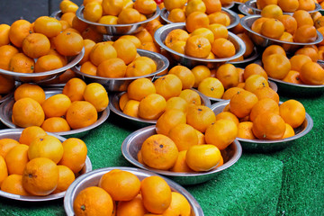 Oranges dishes