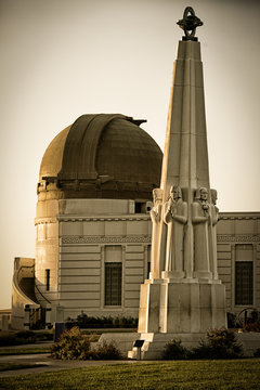 Astronomers Monument in Griffith Park