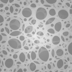 Abstract Background is white foam