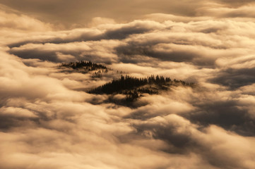 Sea of clouds