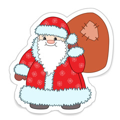 Cartoon Santa Claus