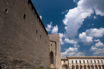 Fototapeta premium spoleto rocca