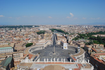 Obraz premium San Pietro Vaticano Roma panorama 3