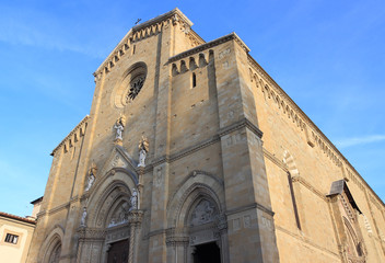 Fototapeta na wymiar Katedra w Arezzo