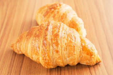 Fresh croissant