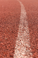 running track.